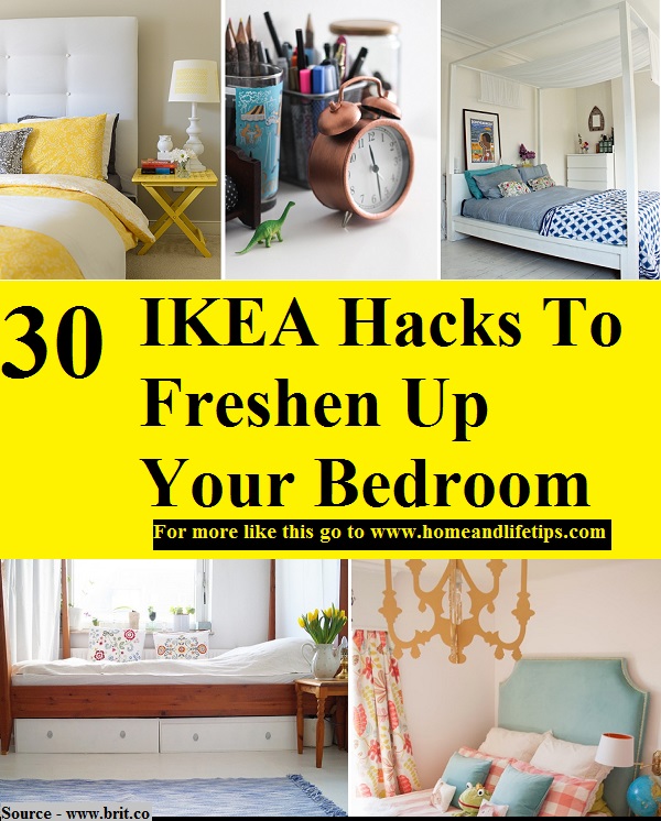 30 IKEA Hacks To Freshen Up Your Bedroom