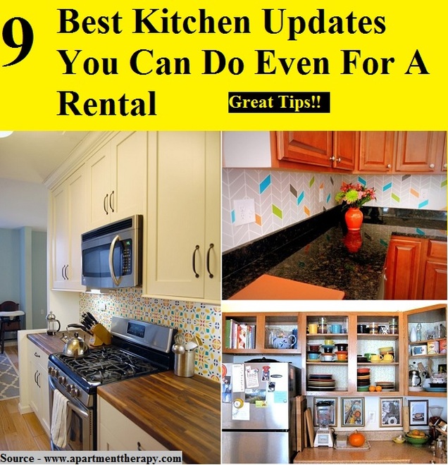 9 Best Kitchen Updates You Can Do Even For A Rental