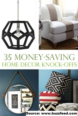 35 Money-saving Home Decor Knock-offs