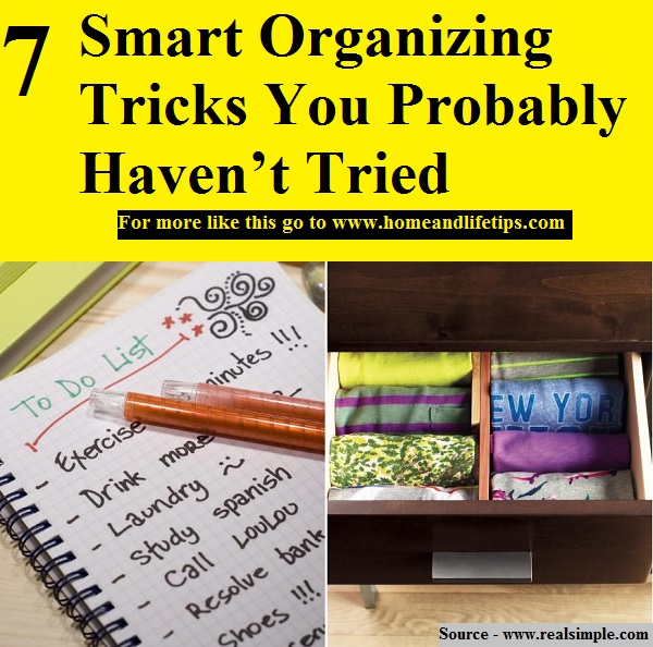 7 Smart Organizing Tricks You Probably Haven’t Tried