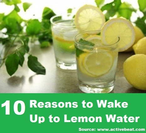 10 Reasons To Wake Up To Lemon Water 