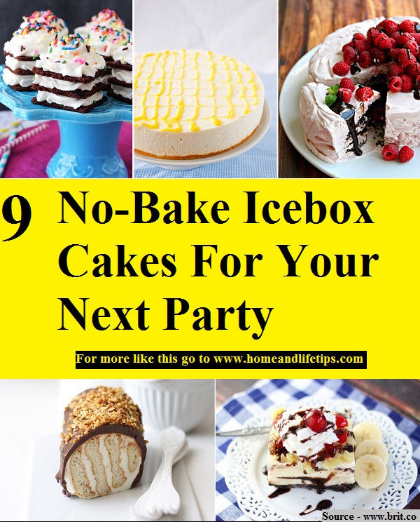 9 No-Bake Icebox Cakes For Your Next Party