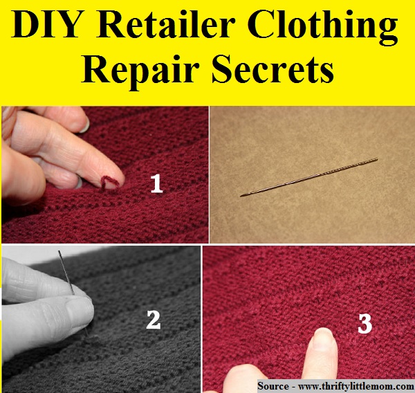 DIY Retailer Clothing Repair Secrets