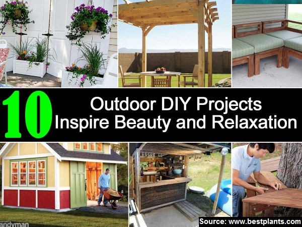 10 Outdoor DIY Projects That Inspire Beauty and Relaxation