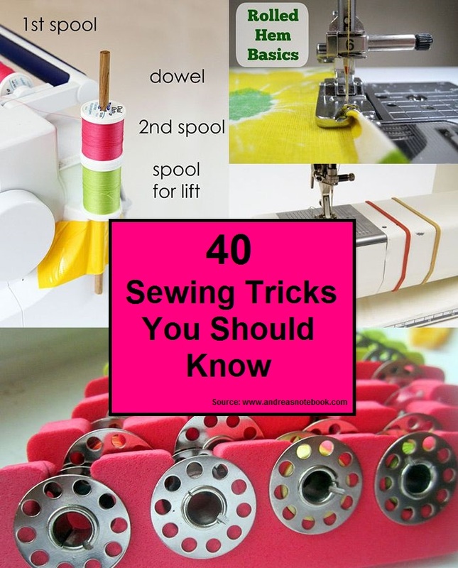 40 Sewing Tricks You Should Know