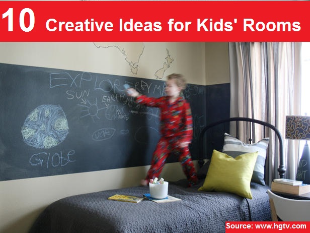 10 Creative Ideas for Kids Rooms