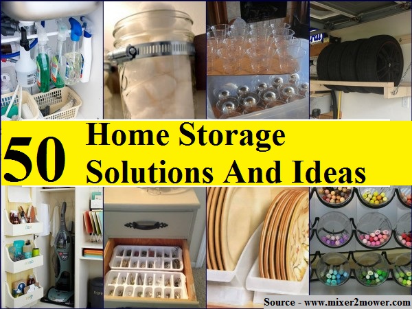 50 Home Storage Solutions And Ideas