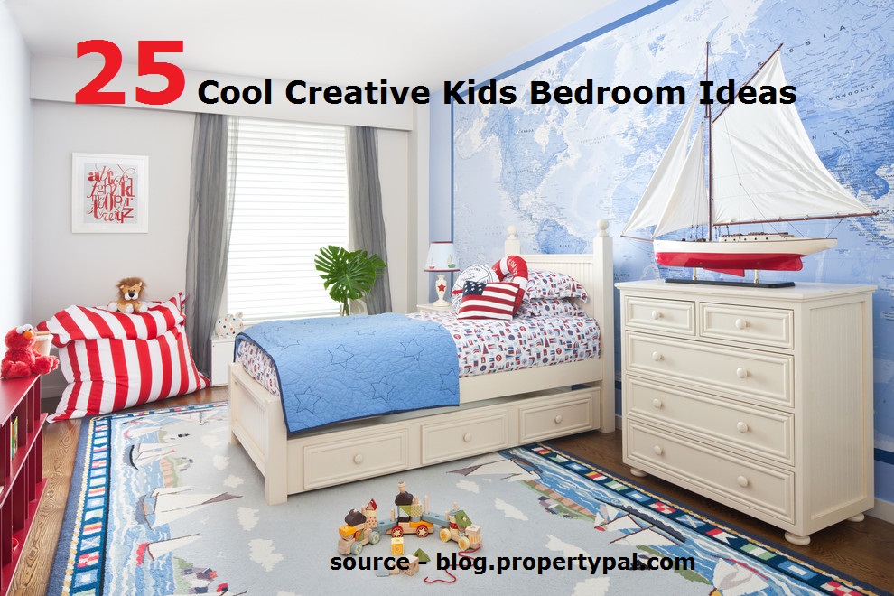 25 Cool Creative Kids Bedroom Ideas