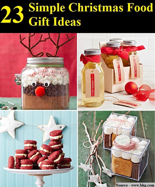 23 Simple Christmas Food Gift Ideas