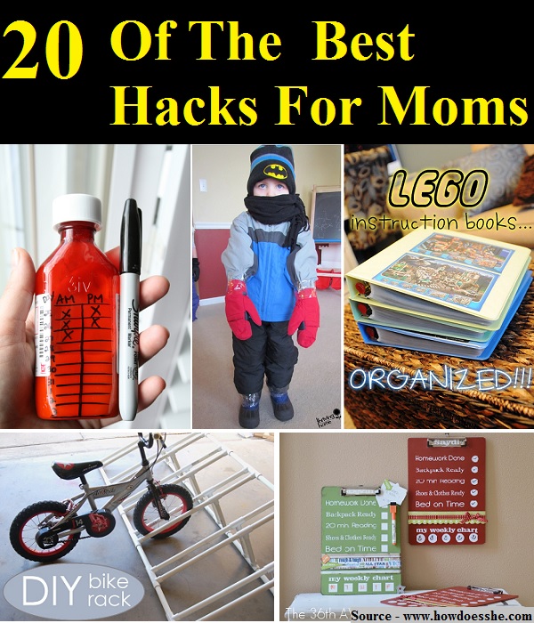 20 Of The  Best Hacks For Moms