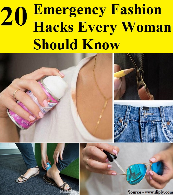20 Emergency Fashion Hacks Every Woman Should Know