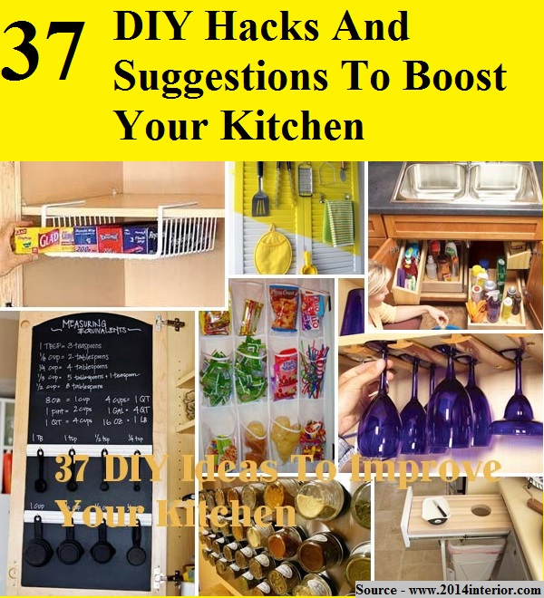 37 DIY Hacks And Suggestions To Boost Your Kitchen