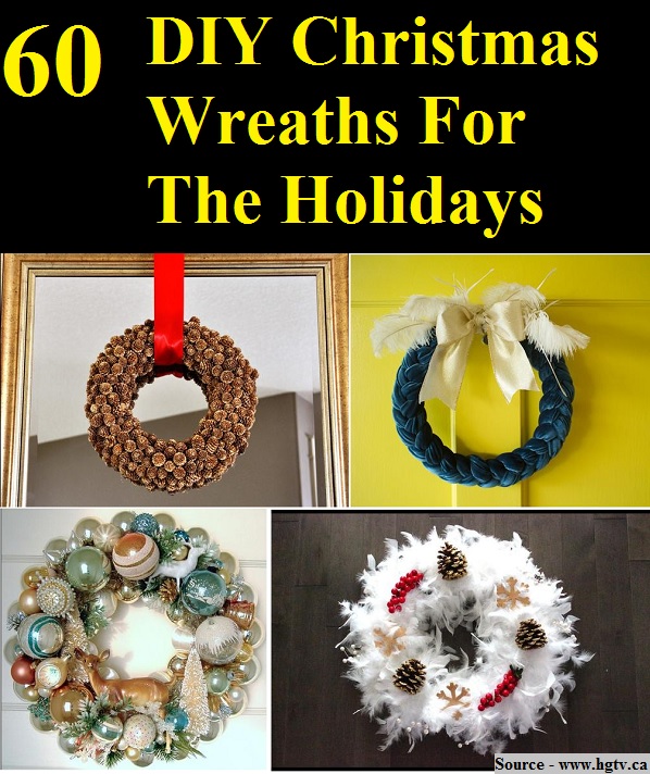 60 DIY Christmas Wreaths For The Holidays