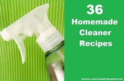 36 Homemade Cleaner Recipes