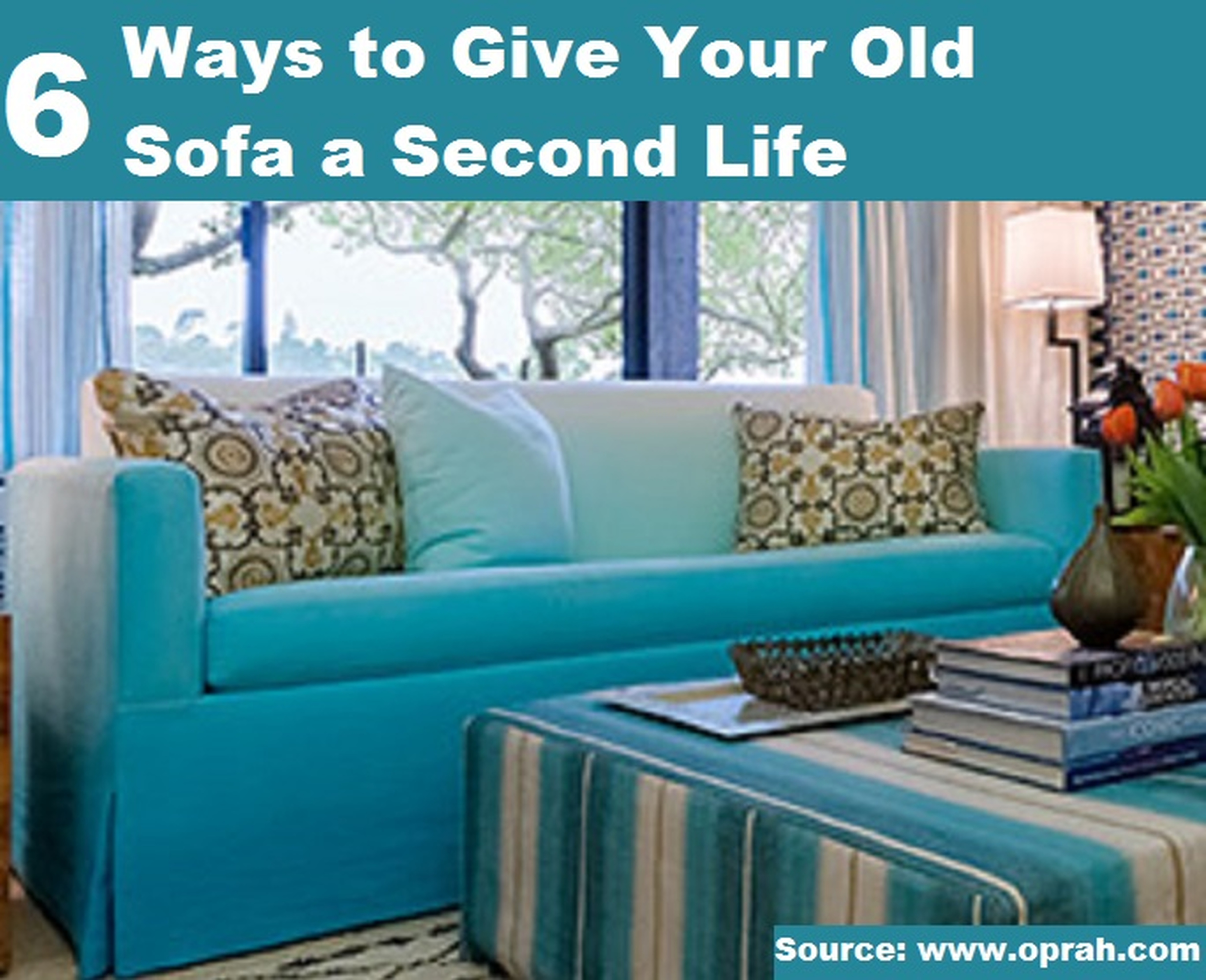 6 Ways to Give Your Old Sofa a Second Life