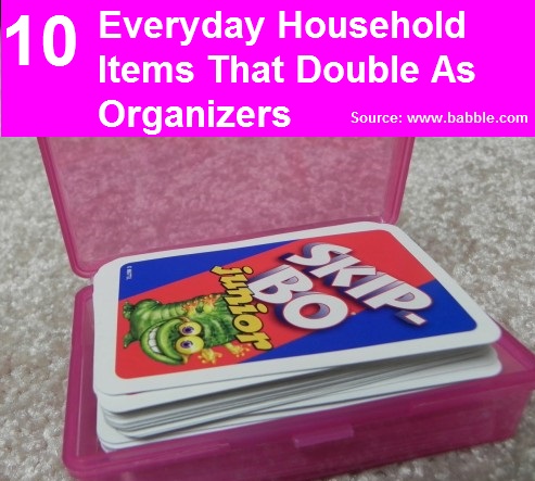 10 Everyday Household Items That Double As Organizers