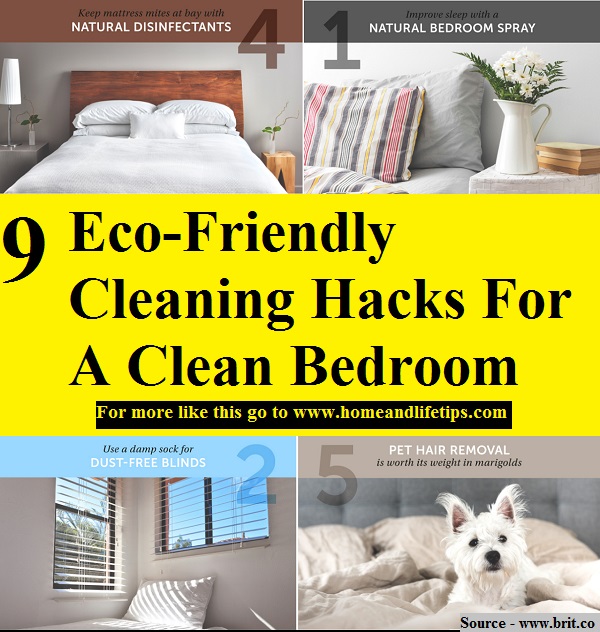 9 Eco-Friendly Cleaning Hacks For A Clean Bedroom