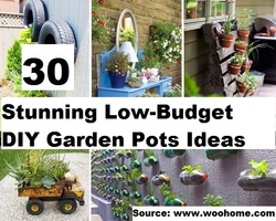 Top 30 Stunning Low-Budget DIY Garden Pots ideas