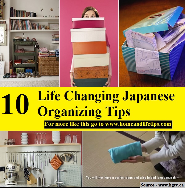 10 Life Changing Japanese Organizing Tips