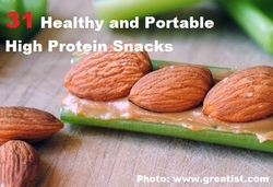 31 Healthy and Portable High Protein Snacks