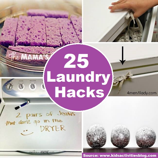 25 Laundry Hacks