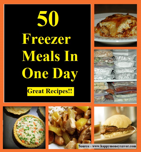 50 Freezer Meals In One Day