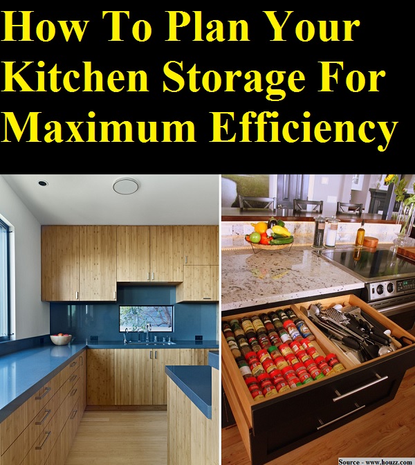 How To Plan Your Kitchen Storage For Maximum Efficiency