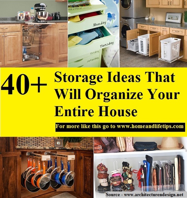 40+ Storage Ideas That Will Organize Your Entire House