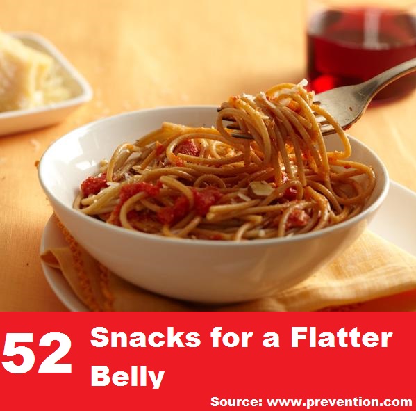 52 Snacks For A Flatter Belly 