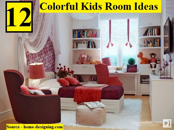 12 Colorful Kids Room Ideas