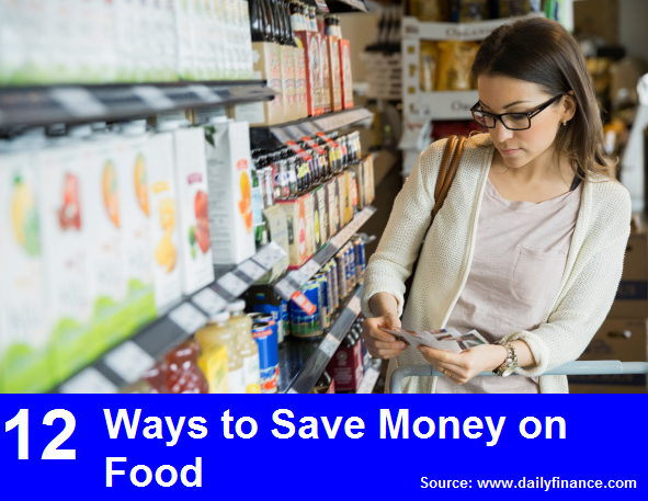 12 Ways to Save Money on Food 