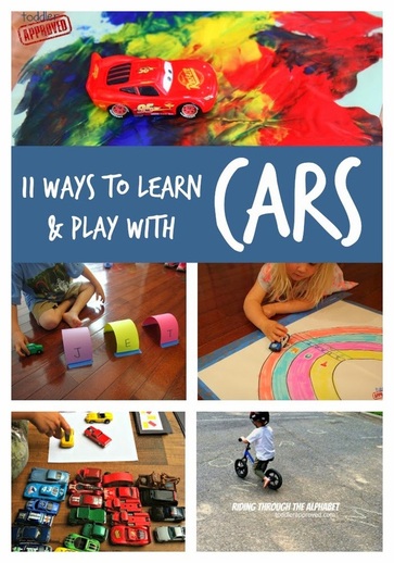 11 Ways to Learn and Play with Toy Cars 