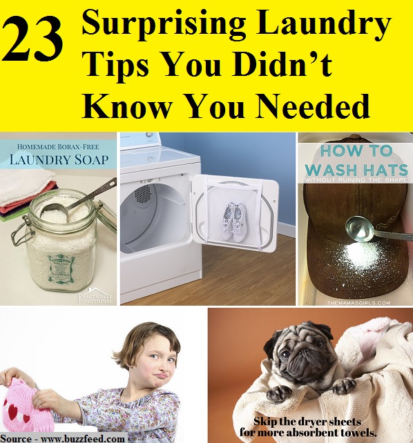 23 Surprising Laundry Tips You Didn’t Know You Needed
