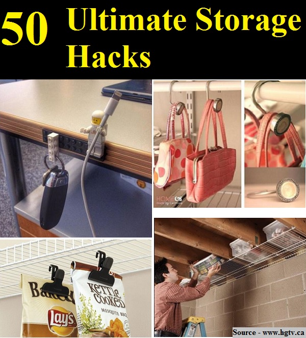 50 Ultimate Storage Hacks