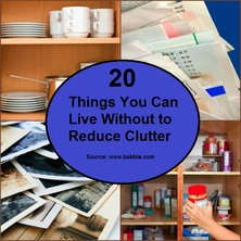 20 Things You Can Live Without to Reduce Clutter