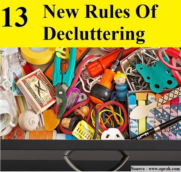 13 New Rules Of Decluttering