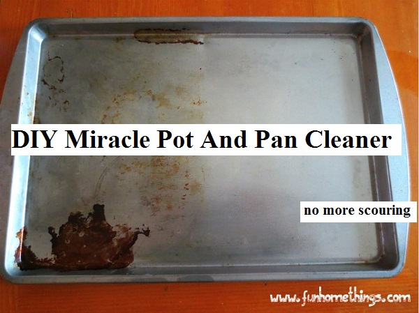 DIY Miracle Pot And Pan Cleaner