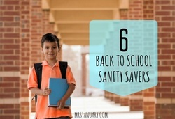 6 Back to School Sanity Savers