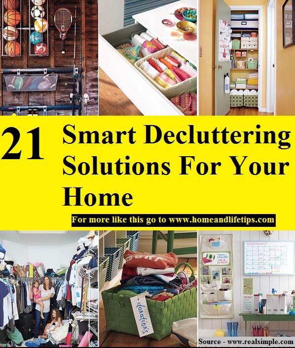21 Smart Decluttering Solutions For Your Home