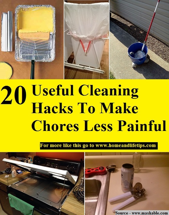20 Useful Cleaning Hacks To Make Chores Less Painful