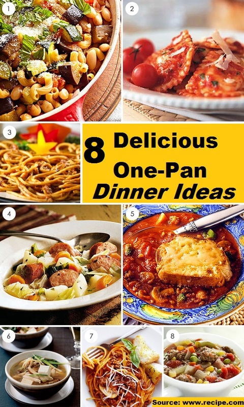 8 Delicious One-Pan Dinner Ideas 