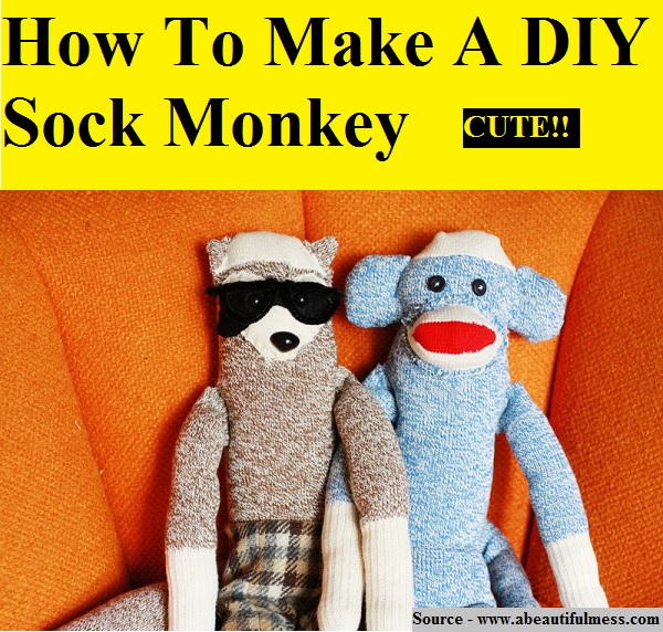 How To Make A DIY Sock Monkey