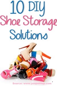 10 DIY Shoe Storage Solutions