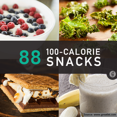 88 Snacks Under 100 Calories