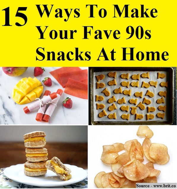 15 Ways To Make Your Fave 90s Snacks At Home