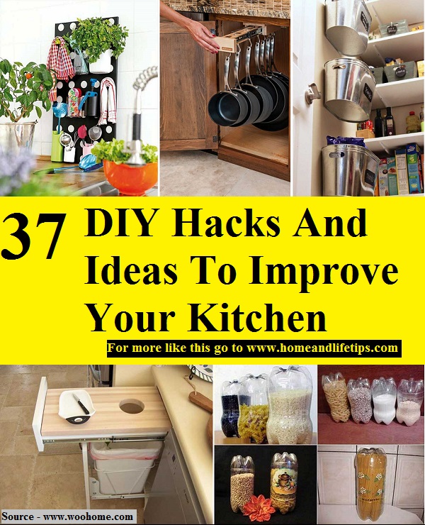 37 DIY Hacks And Ideas To Improve Your Kitchen