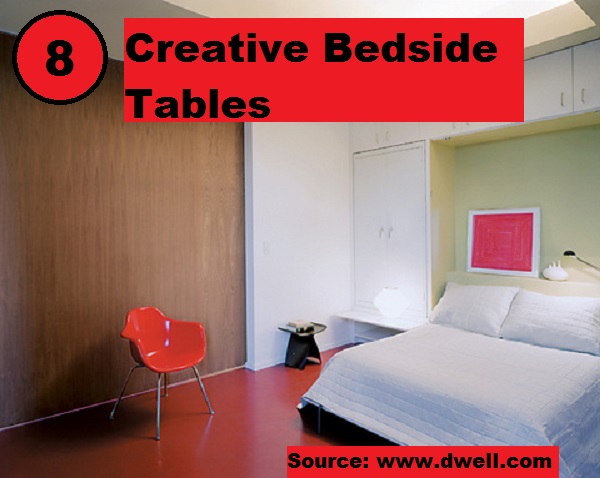 8 Creative Bedside Tables