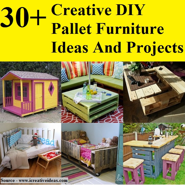 30+ Creative DIY Pallet Furniture Ideas And Projects