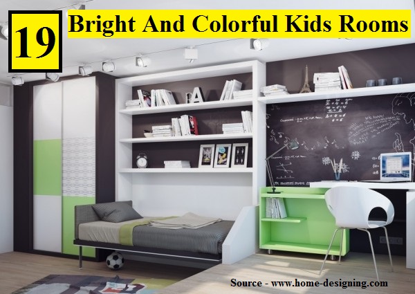 19 Bright And Colorful Kids Rooms