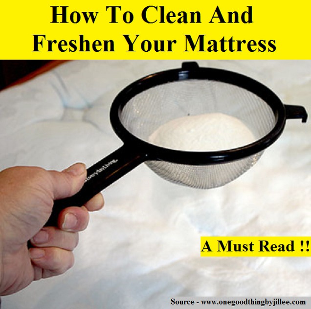 How To Clean And Freshen Your Mattress